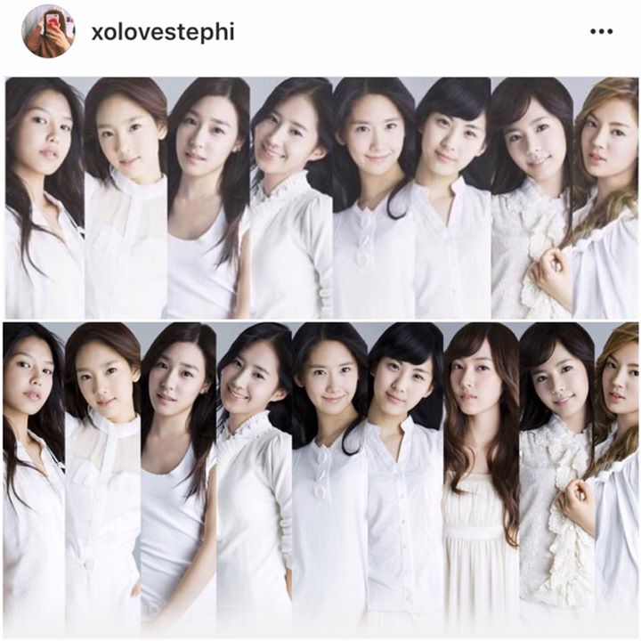 Gossip: Tiffany cập nhật Instagram kỉ niệm 9 năm debut của SNSD với hash tag #9yearswithSNSD, kèm theo tấm ảnh Jessica bị cắt đi trong đội hình. 