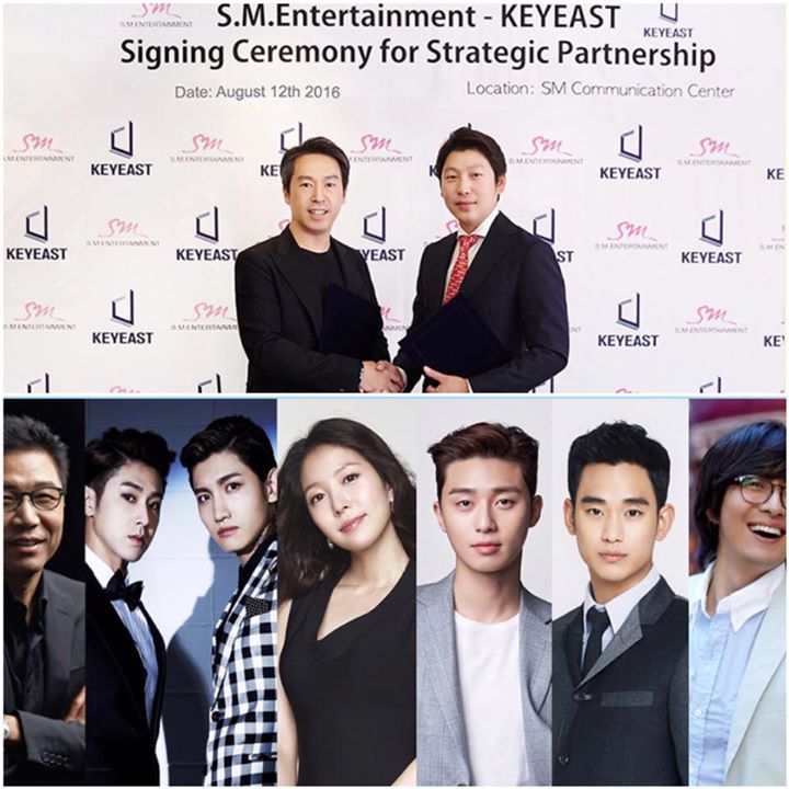 News: SM Entertainment chính thức bắt tay với KeyEast !