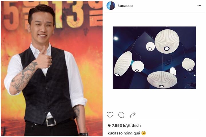 Hot: Nghi vấn nhà sản xuất của Show Me The Money 5 Kush đang ở Việt Nam. Anh vừa đăng ảnh lên Instagram với caption "Nóng quá 