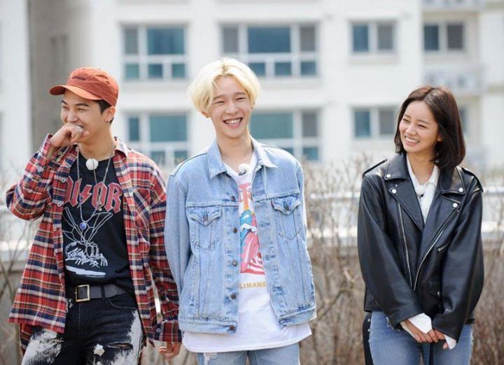 Sports Chosun - Naver: 'Xu hướng tụ họp'... Bắt gặp Hyeri, Song Mino và Nam Taehyun quay 'Running Man'