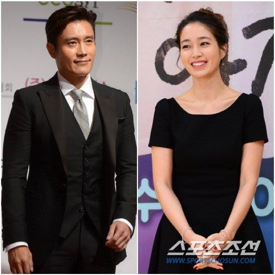 Bài báo: [Độc quyền] Lee Byung Hun thể hiện tình yêu dành cho vợ Lee Min Jung... đặt xe thức ăn gửi tới phim trường