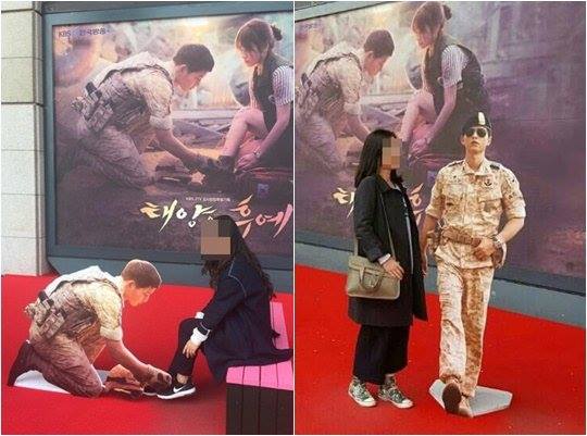 Newsen - Nate: Hình standee của Song Joong Ki biến mất