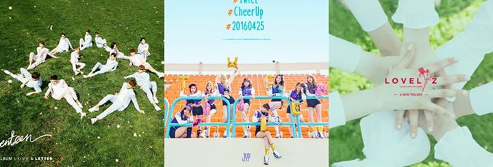 [Pann] Trận chiến comeback giữa TWICE vs SEVENTEEN vs LOVELYZ ngày 25 tháng 4, ai sẽ là nhóm đầu tiên giành được chiến thắng?