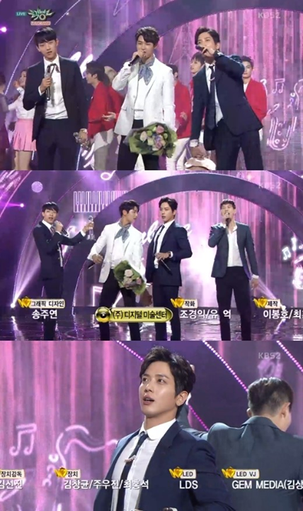 Xports News - Naver: 'Music Bank', CNBLUE đánh bại 10 cm để giành #1... 'Các fan luôn xinh đẹp'