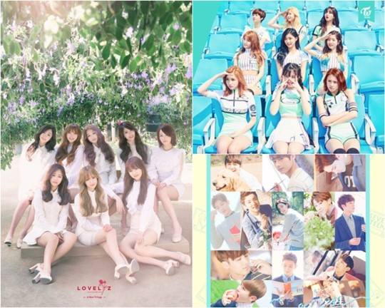 Osen - Naver: Lovelyz vs Seventeen vs Twice, sẽ cùng lúc comeback vào tối nay... "những đối thủ ngang tầm nhau"