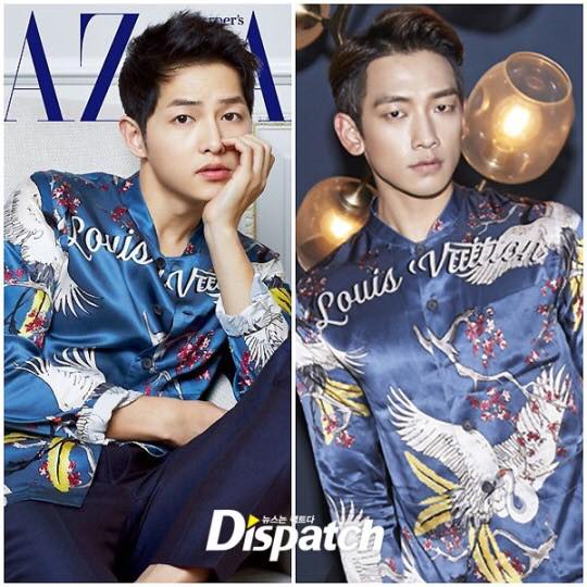 Dispatch - Naver: [Cùng một trang phục, cảm giác khác biệt] Song Joong Ki vs Jung Ji Hoon, Sukajan showdown