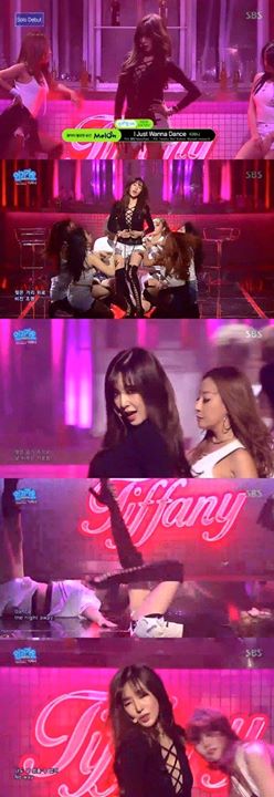 Bài báo: 'Inkigayo' Tiffany và sân khấu sexy trái ngược 180 độ với SNSD