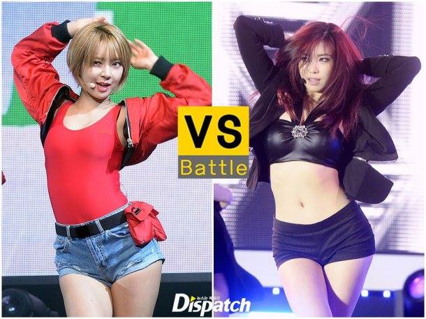 Bài báo: [Trận chiến HD] Choa vs Hyosung, trận chiến vũ đạo lượn sóng