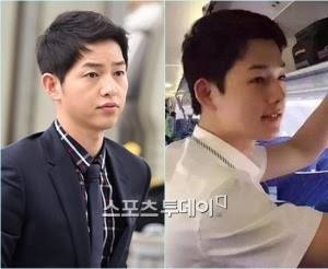 Daum Cafe: Tiếp viên hàng không Trung Quốc giống Song Joong Ki