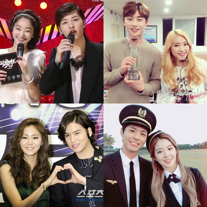 tv Report - Naver: "Song Joong Ki ♥Seo Hyo Rim --> Park Bogum ♥ Irene.... Những cặp đôi MC tuyệt nhất của Music Bank