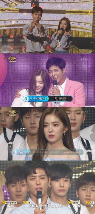 [Naver] MUSIC BANK PARK BOGUM♥IRENE, màn chia tay trong nước mắt của KKONGNYANG COUPLE