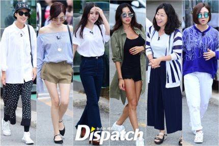 Dispatch - Naver: 'Các chị đại trên đường đi làm'... 'Màn debut của nhóm nữ Unnies'