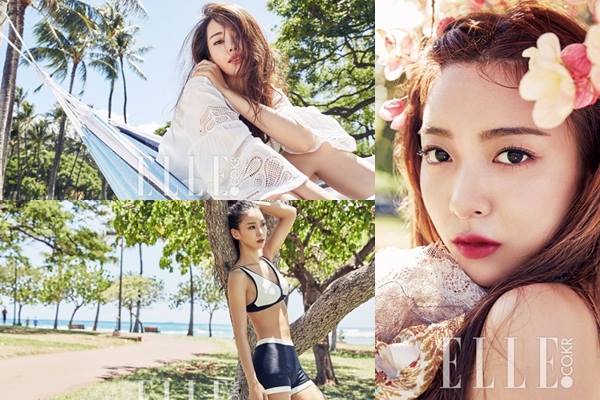 Dong A- Naver: Honey Lee, Kim Jung Min, Luna, sắc đẹp của những cô bạn thân làm bừng sáng Hawaii