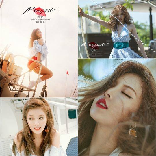 Bài báo: Hyuna comeback với A'wesome... lần này là concept 'sexy thuần khiết'