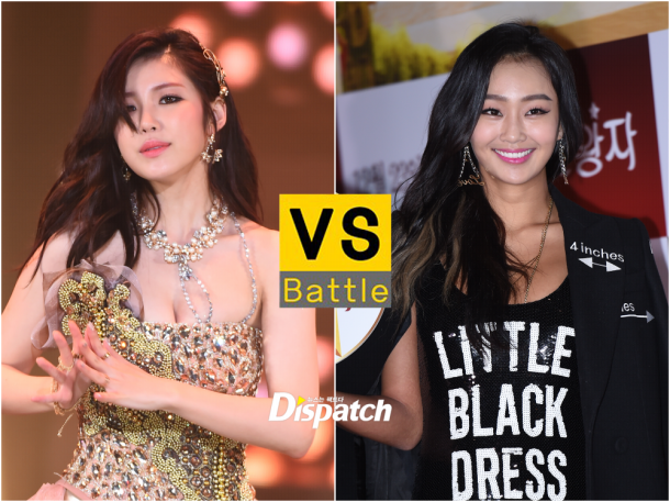 Bài báo: "Nữ hoàng bo đì" Jun Hyosung vs Hyorin, những thân hình nở nang số một 