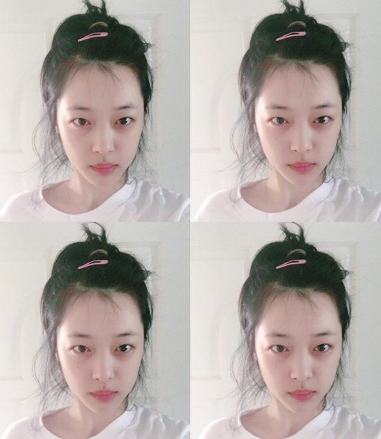 Bài báo: 'Mặt mộc cũng đẹp' Ảnh selca ngây thơ + dễ thương của Sulli