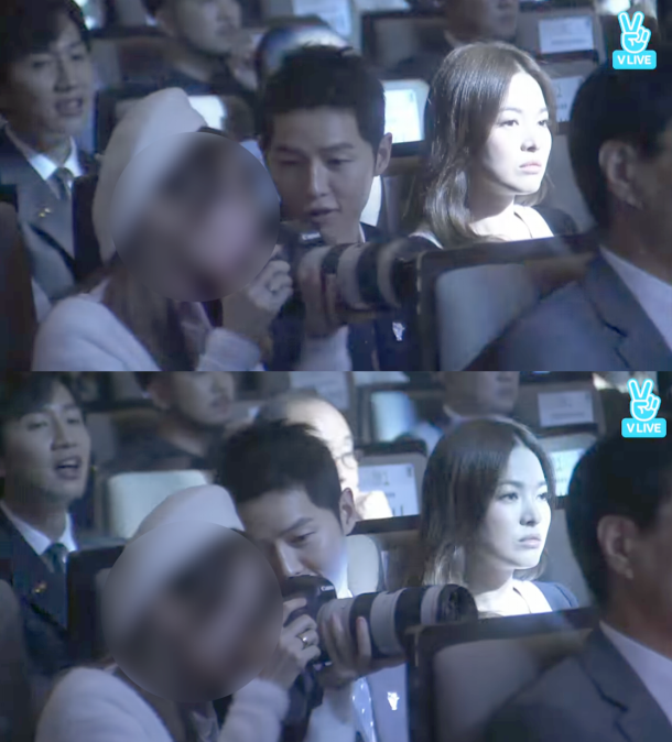 Bài báo: Một fan trúng số đỏ với Song Joong Ki trong khi ngồi quay fancam của BTS 