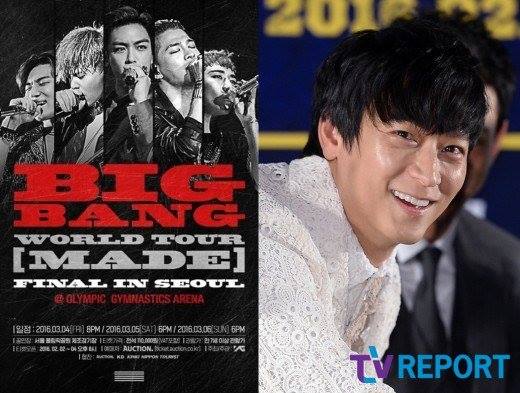 Bài báo: Đến cả Kang Dong Won quyền lực của YG cũng không thể mua nổi vé concert của Big Bang
