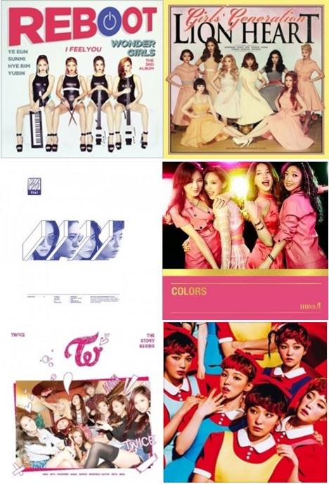 Pann: Những girl group line cực đáng yêu của SM-JYP 