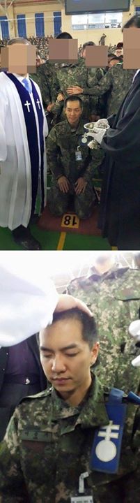 Bài báo: Bức hình chụp Lee Seung Gi cạo đầu cho thấy anh ấy bị hói?.. Cư dân mạng bình luận "Chúa thật công bằng" 
