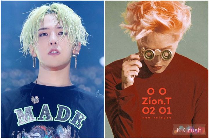 G-Dragon sẽ góp giọng cho một ca khúc mới nằm trong album "O O" của Zion.T phát hành ngày 1/2. 