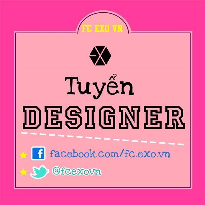 <3 <3 <3 TUYỂN DESIGNER <3 <3 <3