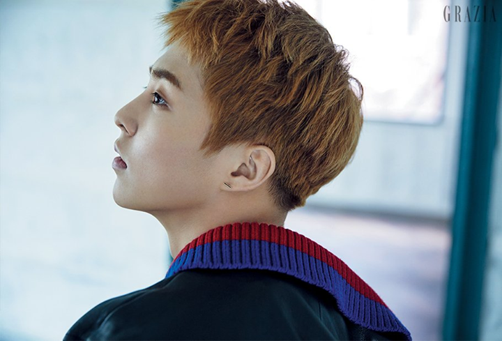 [OFFICIAL] 170126 Grazia Korea Website Update - Xiumin