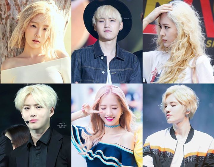 [Pann] Những idol hợp với màu tóc bạch kim theo ý kiến của em