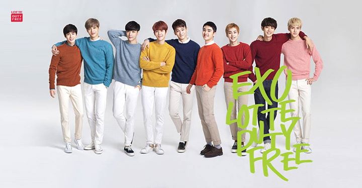 Pann: Ôi EXO đẹp thần thánh trong bộ ảnh mới của Lotte Duty Free  