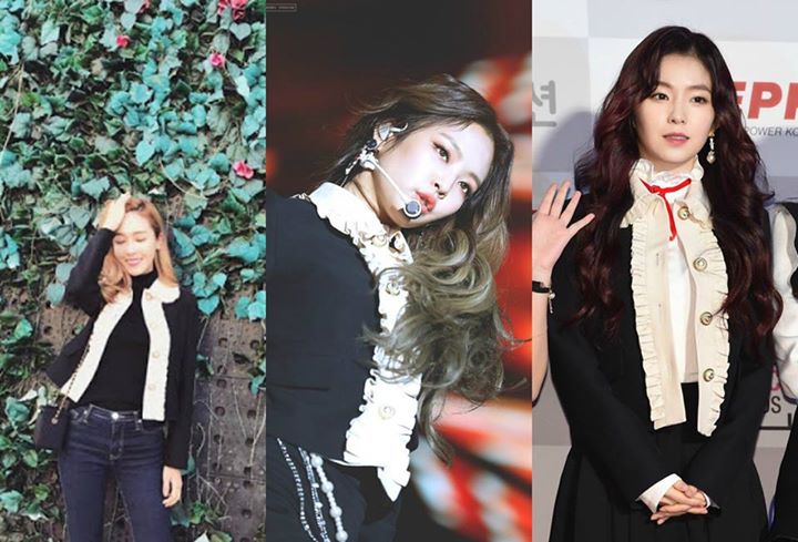 [Instiz] Jessica, Irene, và Jennie đụng hàng