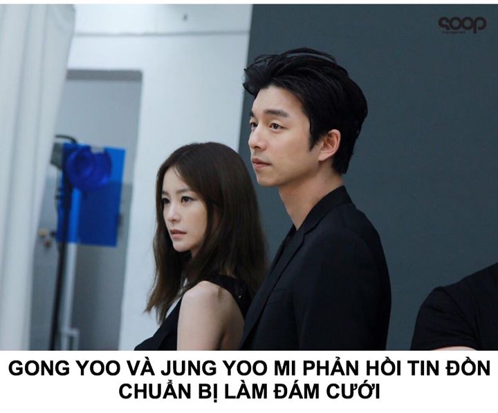 Ng&agrave;y 9/1, b&agrave;i đăng tr&ecirc;n một diễn đ&agrave;n cộng đồng được lan truyền với tốc độ ch&oacute;ng mặt c&oacute; nội dung: &ldquo;Gong Yoo sắp lấy vợ c&aacute;c chế ơi~ H&ocirc;m qua anh ấy vừa đặt ph&ograve;ng ở kh&aacute;ch sạn Shilla, em c&oacute; người quen l&agrave;m ở đấy n&ecirc;n mới biết. C&ocirc; d&acirc;u l&agrave; Jung Yoo Mi đ&oacute;.&rdquo;