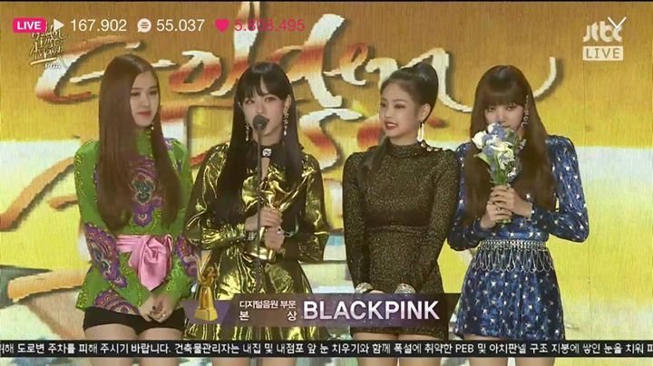 BLACKPINK thắng Digital Bonsang tại Golden Disc Awards lần thứ 32