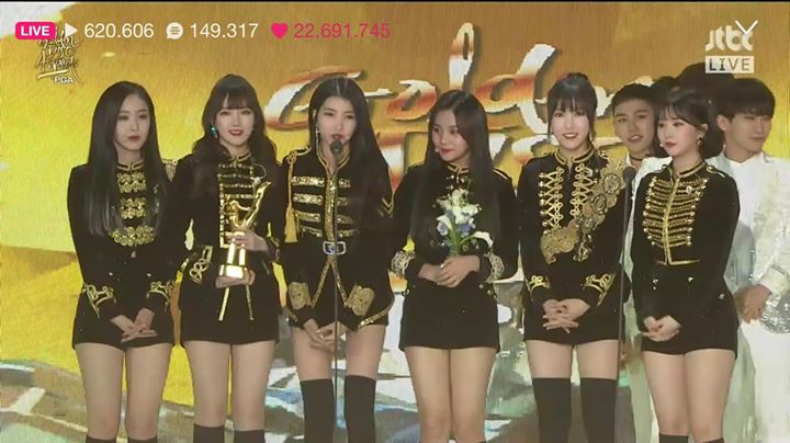 GFriend thắng giải Best Female Group tại Golden Disc Awards lần thứ 32