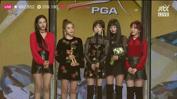 Red Velvet thắng Digital Bonsang tại Golden Disc Awards lần thứ 32