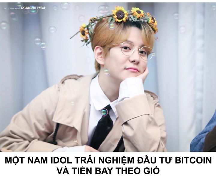 BLOCK B Park Kyung chia sẻ về phi vụ đầu tư của mình trên một chương trình radio: “Gần đây em có mua bitcoin khi đồng tiền này vẫn trên đà tăng, nghĩ rằng nó vẫn sẽ còn tiếp tục lập kỉ lục mới. Nhưng mà đây hóa ra lại là quyết định dở hơi nhất cuộc đời. D