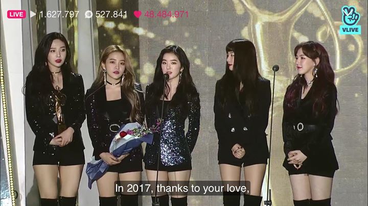 Red Velvet thắng Bonsang tại Seoul Music Awards lần thứ 27