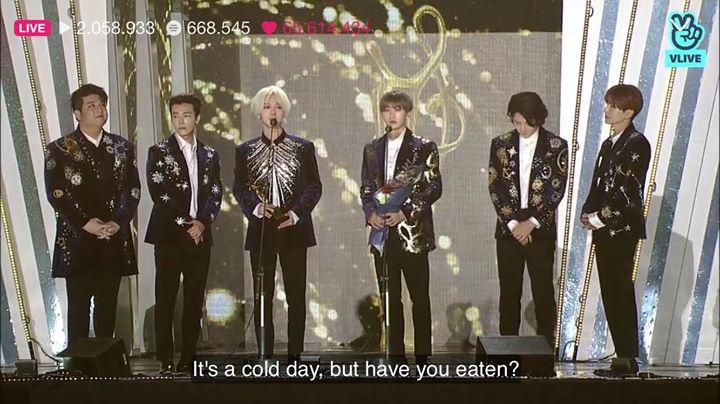 Super Junior thắng Bonsang tại Seoul Music Awards lần thứ 27