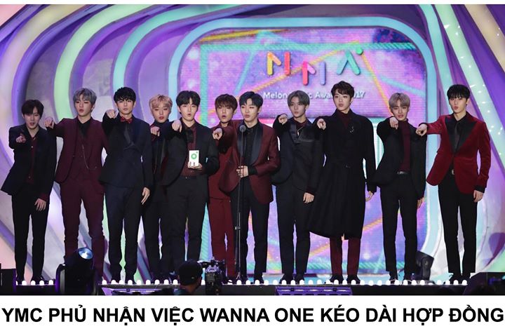 Trước th&ocirc;ng tin WANNA ONE sẽ hoạt động tới th&aacute;ng 2/2019 để tham gia đầy đủ c&aacute;c lễ trao giải, YMC Entertainment l&ecirc;n tiếng: &ldquo;Quả thật ch&uacute;ng t&ocirc;i đ&atilde; thảo luận về khả năng dời concert cuối c&ugrave;ng, thay v&igrave; v&agrave;o th&aacute;ng 12 như dự kiến, sang th&aacute;ng 1 năm sau. Tuy nhi&ecirc;n