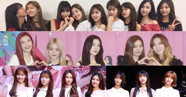 BXH giá trị thương hiệu girlgroup tháng 1: TWICE và Red Velvet khởi đầu năm mới mạnh mẽ, Oh My Girl và Momoland tăng hạng chóng mặt