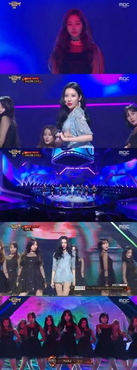 Naver: Sunmi và Pristin trình diễn một bản medley các bài hit... Dữ dội