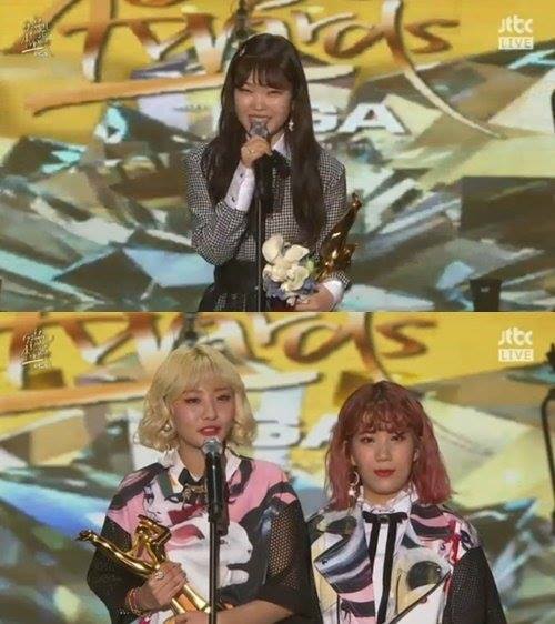 Bài báo: Akdong Musician giành digital bonsang, Lee Soohyun "Oppa ơi mình có giải nè"