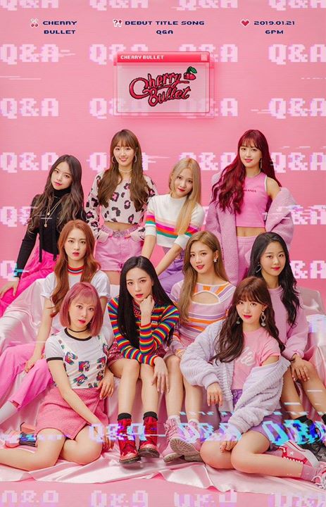 Cherry Bullet tung chùm ảnh concept cho single album đầu tay [Let’s Play Cherry Bullet] gồm 3 bài hát “Q&A” (chủ đề), “Violet” và “Catch My Eyes”