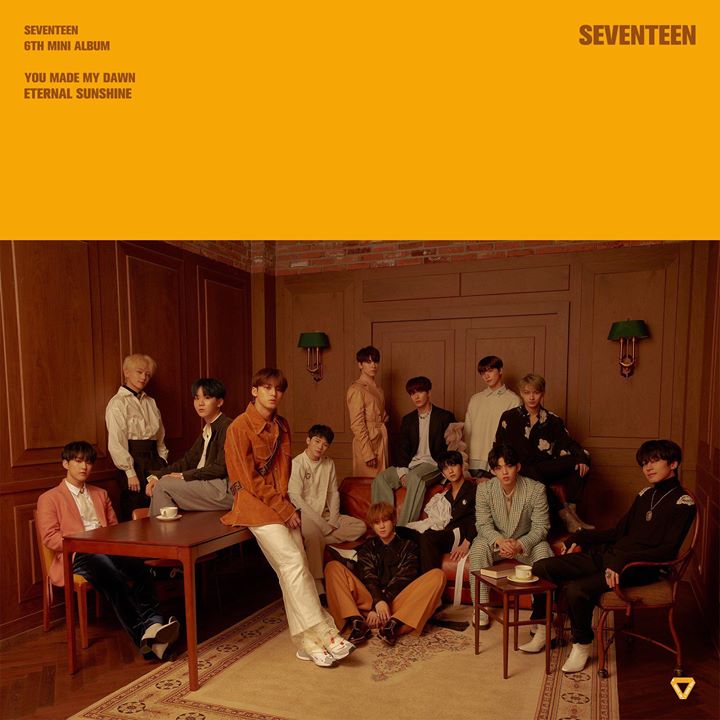 SEVENTEEN công khai bộ ảnh teaser cho mini album thứ 6 “You Made My Dawn” phát hành ngày 21/01 gồm 3 Ver. Before Dawn, Dawn và Eternal Sunshine