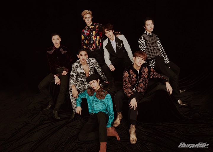 NCT Trung Quốc - Uy Thần V gồm Lucas Hoàng Húc Hi, WinWin Đổng Tư Thành, Kun Tiền Côn, Hendery Hoàng Quan Hanh, Ten, Dương Dương & Tiêu Tuấn