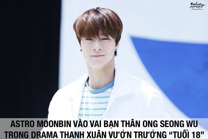 Fantagio cho biết Moonbin đang tích cực thảo luận vai Jung Oh Se, người không hiểu được nỗi cô đơn của Choi Jun Woo (Ong Seong Wu) nhưng lại trở thành bạn thân duy nhất sau khi nam sinh chuyển trường. Do có sở thích nấu ăn nên Oh Se thường xuyên chăm lo c