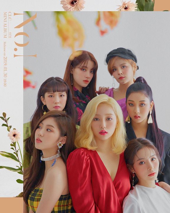 Bộ ảnh concept hoa lá của CLC cho mini album No.1
