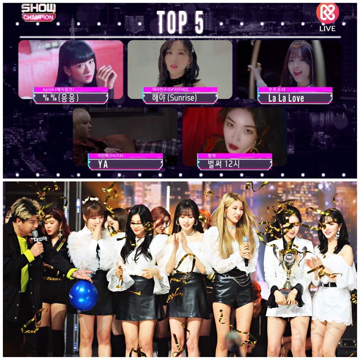 Cúp Show Champion tuần này thuộc về GFRIEND