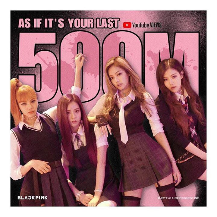 Câu lạc bộ 500 triệu views đón thành viên mới: “As If It’s Your Last” của BLACKPINK 