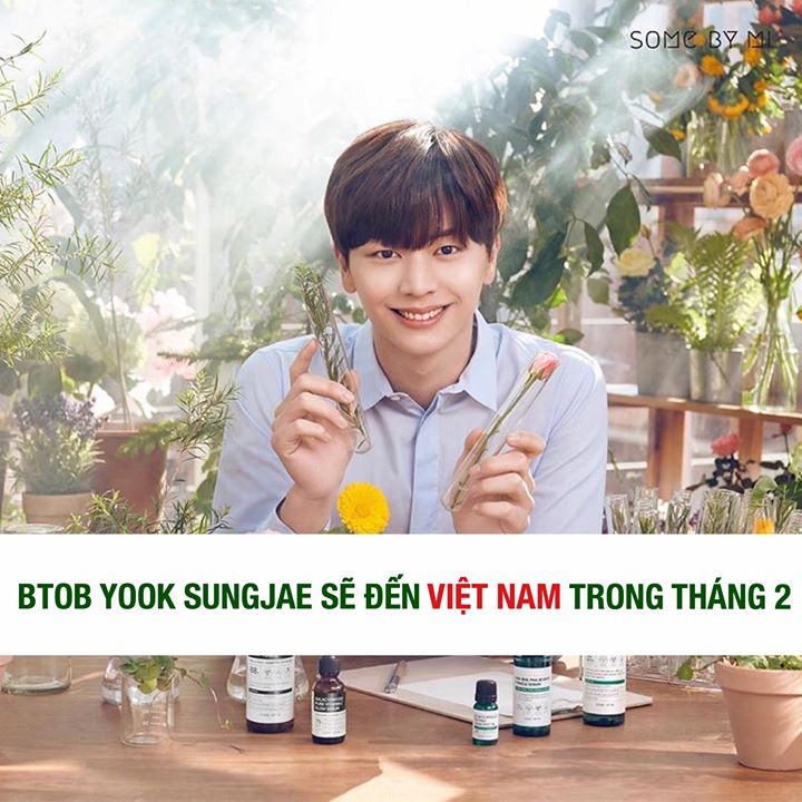 “Chàng thơ” của hãng mỹ phẩm Some By Mi sẽ dự buổi lễ ra mắt diễn ra vào lúc 13h30 ngày 23/02 ở khách sạn Eastin Grand Sài Gòn (quận Phú Nhuận)