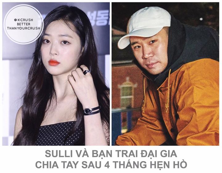 Ng&agrave;y 10/7, Dispatch đưa tin cặp đ&ocirc;i chia tay v&igrave; Kim Min Joon kh&ocirc;ng thể chịu nổi &aacute;p lực từ sự ch&uacute; &yacute; qu&aacute; mức của dư luận hướng về anh. Kim Min Joon cũng đ&atilde; th&ocirc;ng b&aacute;o tin chia tay tr&ecirc;n t&agrave;i khoản SNS ri&ecirc;ng tư: 